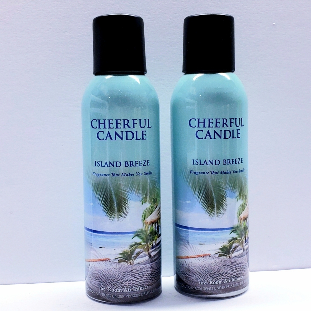 A Cheerful Giver ISLAND BREEZE Room Air Infuser, 7 oz - 2 pcs